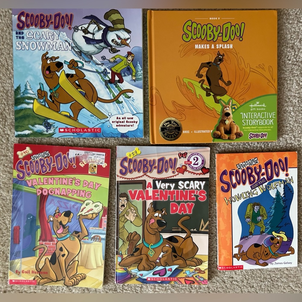 5 ~ Scooby-Doo Books